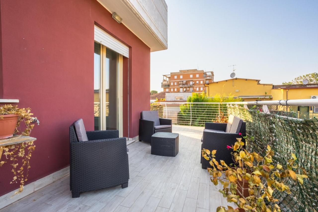 Apartament Urban Retreat -Private Parking+Terrace Rzym Zewnętrze zdjęcie